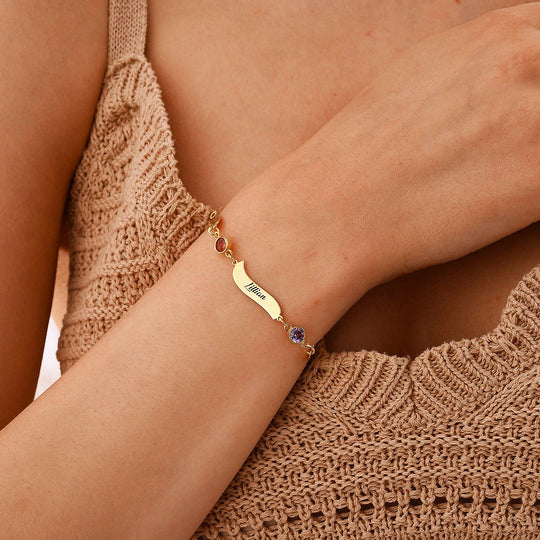 Luna 1014 - Custom Bracelet | Singapore Jewellery, Wedding Rings &amp; Gifts | Same Day Delivery | Tiara.com.sg