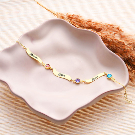 Luna 1014 - Custom Bracelet | Singapore Jewellery, Wedding Rings &amp; Gifts | Same Day Delivery | Tiara.com.sg