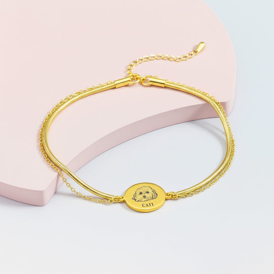 Luna 1020 - Custom Bracelet | Singapore Jewellery, Wedding Rings &amp; Gifts | Same Day Delivery | Tiara.com.sg