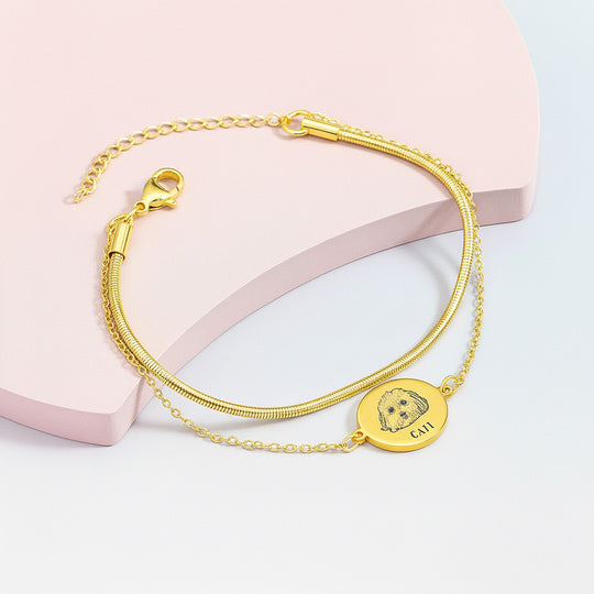 Luna 1020 - Custom Bracelet | Singapore Jewellery, Wedding Rings &amp; Gifts | Same Day Delivery | Tiara.com.sg