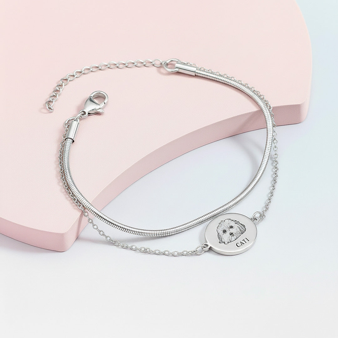 Luna 1020 - Custom Bracelet | Singapore Jewellery, Wedding Rings & Gifts | Same Day Delivery | Tiara.com.sg