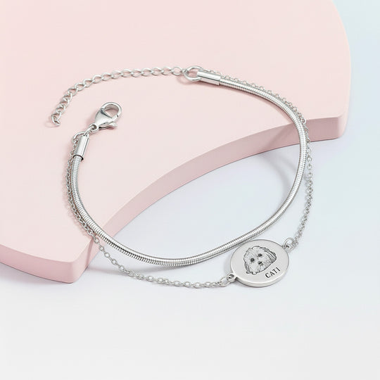 Luna 1020 - Custom Bracelet | Singapore Jewellery, Wedding Rings &amp; Gifts | Same Day Delivery | Tiara.com.sg