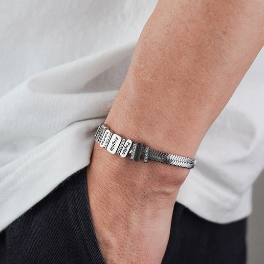 Luna 1022 - Custom Bracelet | Singapore Jewellery, Wedding Rings &amp; Gifts | Same Day Delivery | Tiara.com.sg