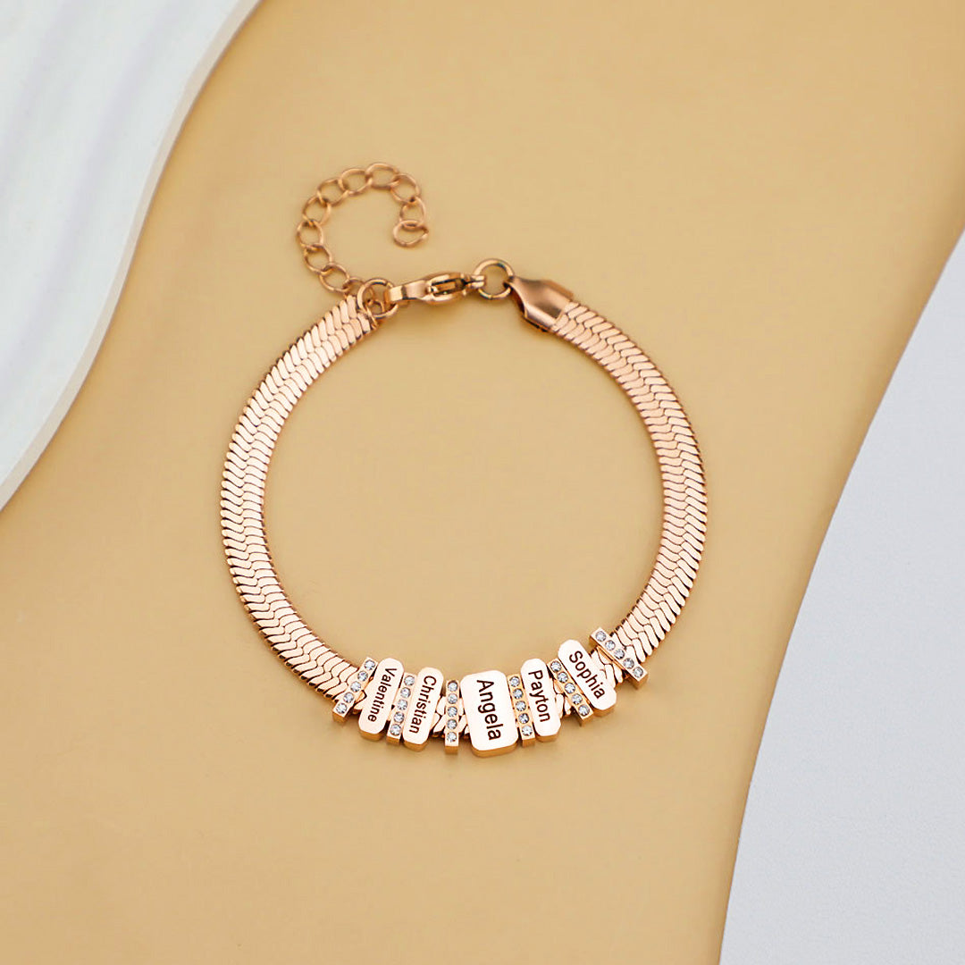 Luna 1022 - Custom Bracelet | Singapore Jewellery, Wedding Rings &amp; Gifts | Same Day Delivery | Tiara.com.sg