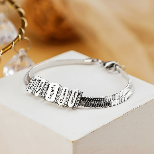 Luna 1022 - Custom Bracelet | Singapore Jewellery, Wedding Rings &amp; Gifts | Same Day Delivery | Tiara.com.sg