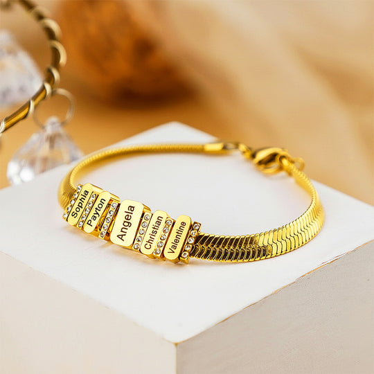 Luna 1022 - Custom Bracelet | Singapore Jewellery, Wedding Rings &amp; Gifts | Same Day Delivery | Tiara.com.sg