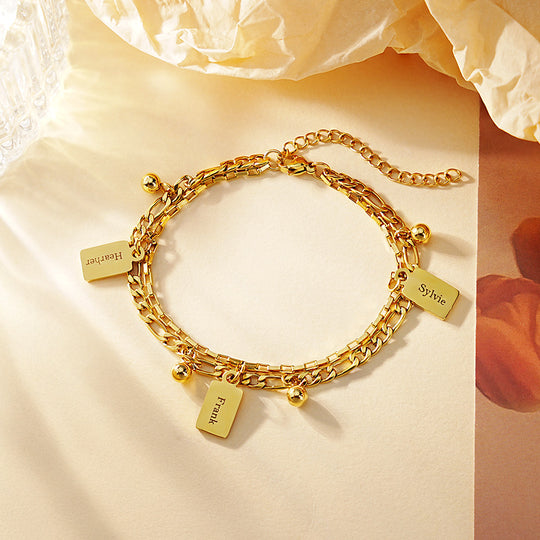 Luna 1024 - Custom Bracelet | Singapore Jewellery, Wedding Rings &amp; Gifts | Same Day Delivery | Tiara.com.sg