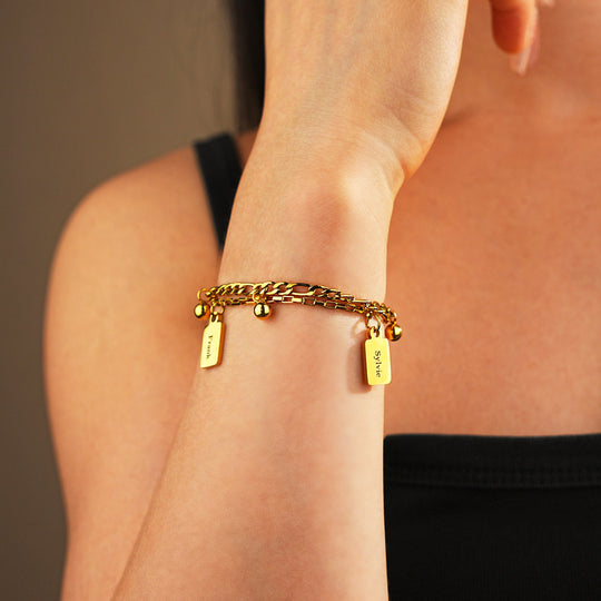 Luna 1024 - Custom Bracelet | Singapore Jewellery, Wedding Rings &amp; Gifts | Same Day Delivery | Tiara.com.sg
