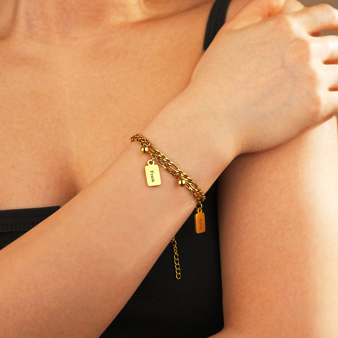 Luna 1024 - Custom Bracelet | Singapore Jewellery, Wedding Rings &amp; Gifts | Same Day Delivery | Tiara.com.sg