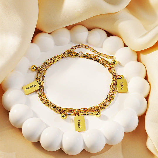Luna 1024 - Custom Bracelet | Singapore Jewellery, Wedding Rings &amp; Gifts | Same Day Delivery | Tiara.com.sg