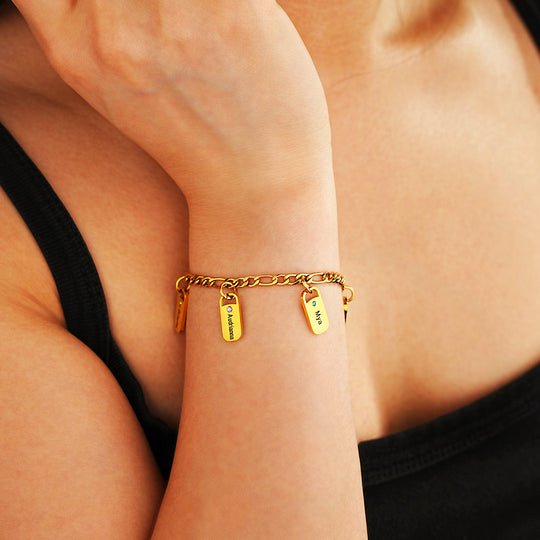 Luna 1024 - Custom Bracelet | Singapore Jewellery, Wedding Rings &amp; Gifts | Same Day Delivery | Tiara.com.sg