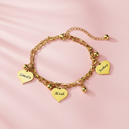 Luna 1028 - Custom Bracelet | Singapore Jewellery, Wedding Rings &amp; Gifts | Same Day Delivery | Tiara.com.sg