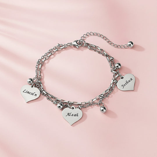 Luna 1028 - Custom Bracelet | Singapore Jewellery, Wedding Rings &amp; Gifts | Same Day Delivery | Tiara.com.sg