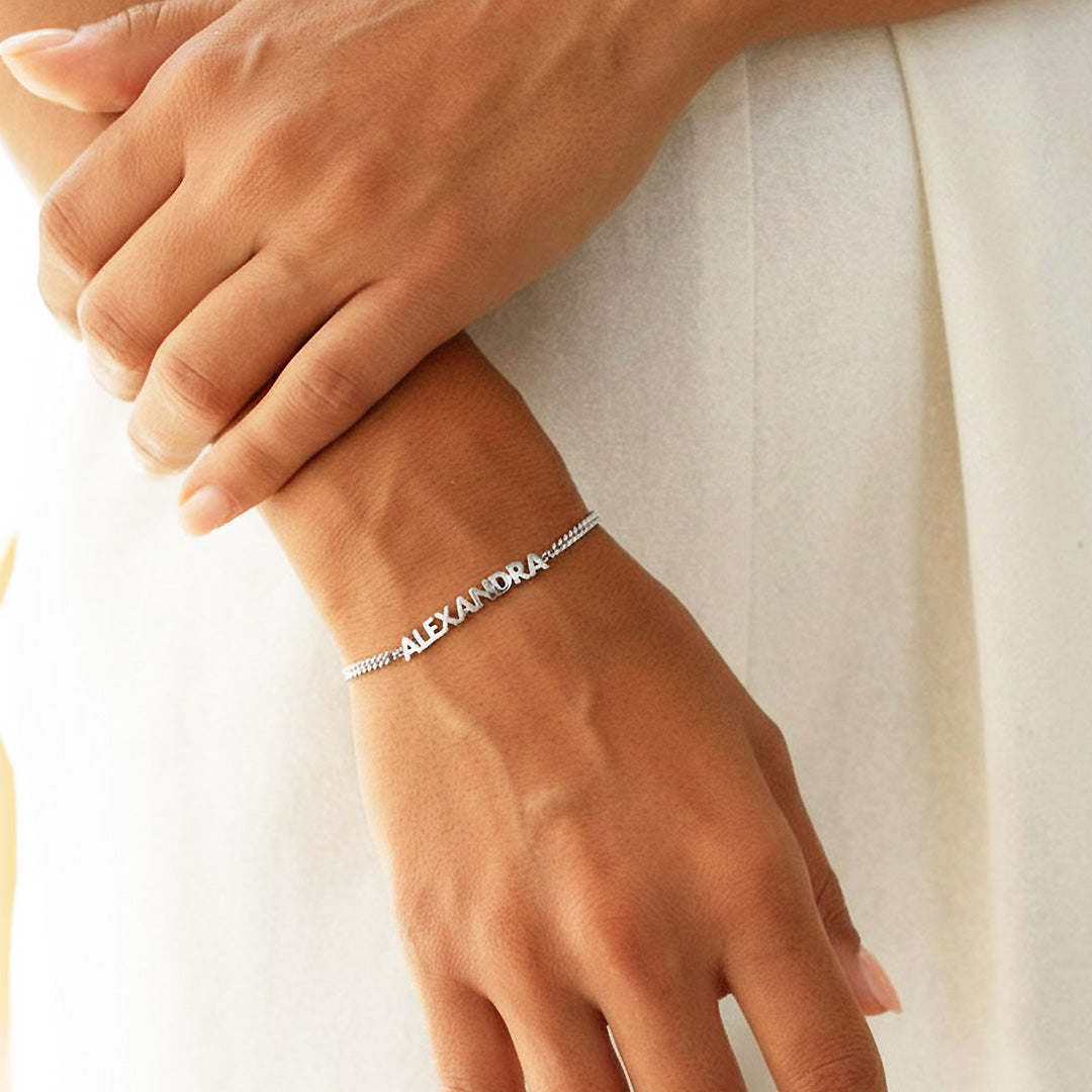 Luna 1017 - Custom Bracelet | Singapore Jewellery, Wedding Rings &amp; Gifts | Same Day Delivery | Tiara.com.sg