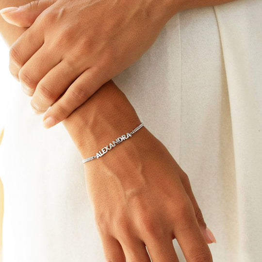 Luna 1017 - Custom Bracelet | Singapore Jewellery, Wedding Rings &amp; Gifts | Same Day Delivery | Tiara.com.sg