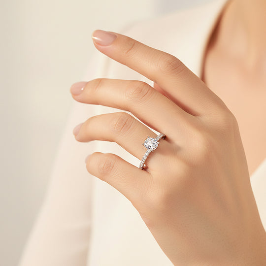 Round Brilliant Solitaire Engagement Ring | Luxe1830 - Ring | Singapore Jewellery, Wedding Rings &amp; Gifts | Same Day Delivery | Tiara.com.sg