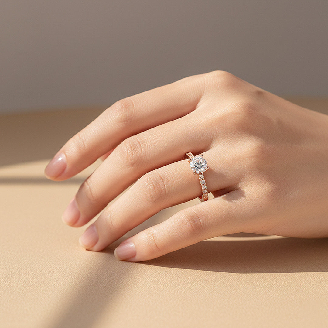 Round Brilliant Solitaire Engagement Ring | Luxe1830 - Ring | Singapore Jewellery, Wedding Rings &amp; Gifts | Same Day Delivery | Tiara.com.sg