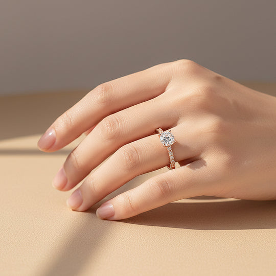 Round Brilliant Solitaire Engagement Ring | Luxe1830 - Ring | Singapore Jewellery, Wedding Rings &amp; Gifts | Same Day Delivery | Tiara.com.sg