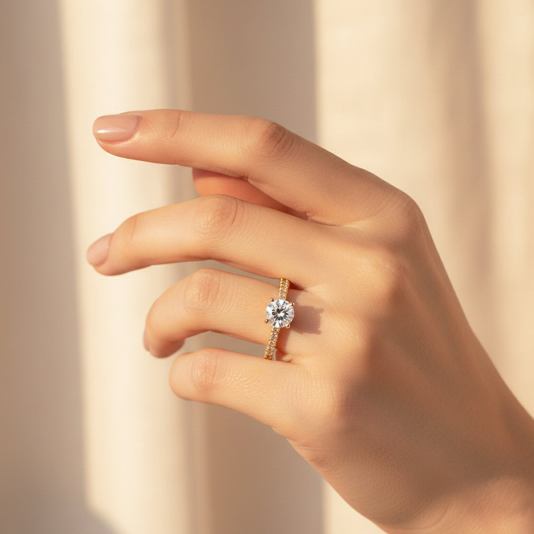 Round Brilliant Solitaire Engagement Ring | Luxe1830 - Ring | Singapore Jewellery, Wedding Rings &amp; Gifts | Same Day Delivery | Tiara.com.sg