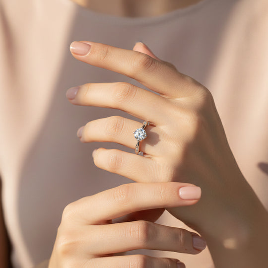 Round Solitaire Engagement Ring | Luxe1969 - new designs | Singapore Jewellery, Wedding Rings &amp; Gifts | Same Day Delivery | Tiara.com.sg