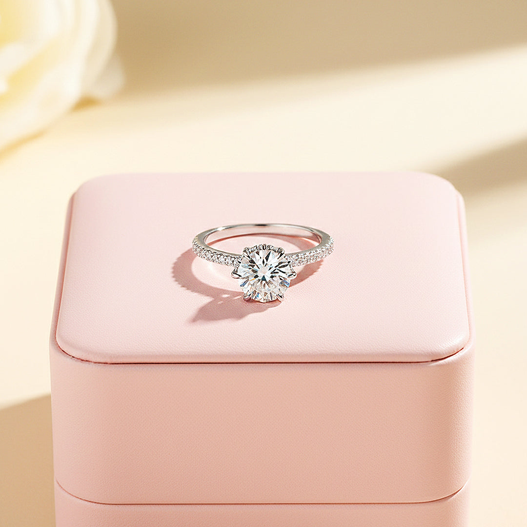 Round Solitaire Engagement Ring | Luxe1972 - | Singapore Jewellery, Wedding Rings &amp; Gifts | Same Day Delivery | Tiara.com.sg