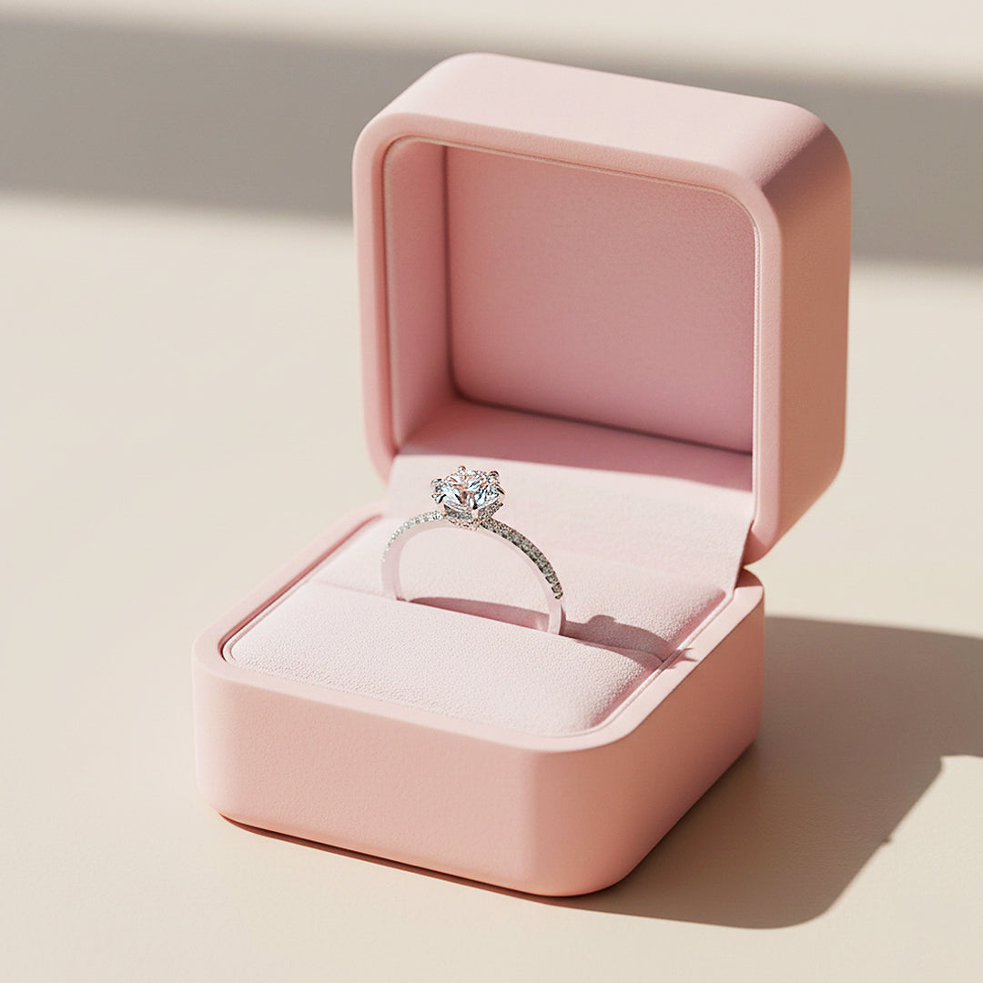 Round Solitaire Engagement Ring | Luxe1972 - | Singapore Jewellery, Wedding Rings &amp; Gifts | Same Day Delivery | Tiara.com.sg