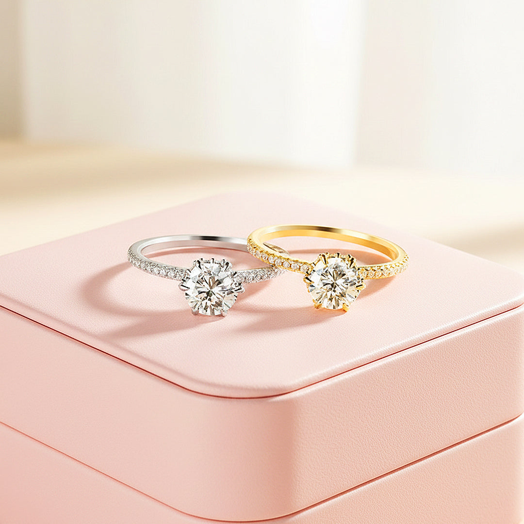 Round Solitaire Engagement Ring | Luxe1972 - | Singapore Jewellery, Wedding Rings &amp; Gifts | Same Day Delivery | Tiara.com.sg