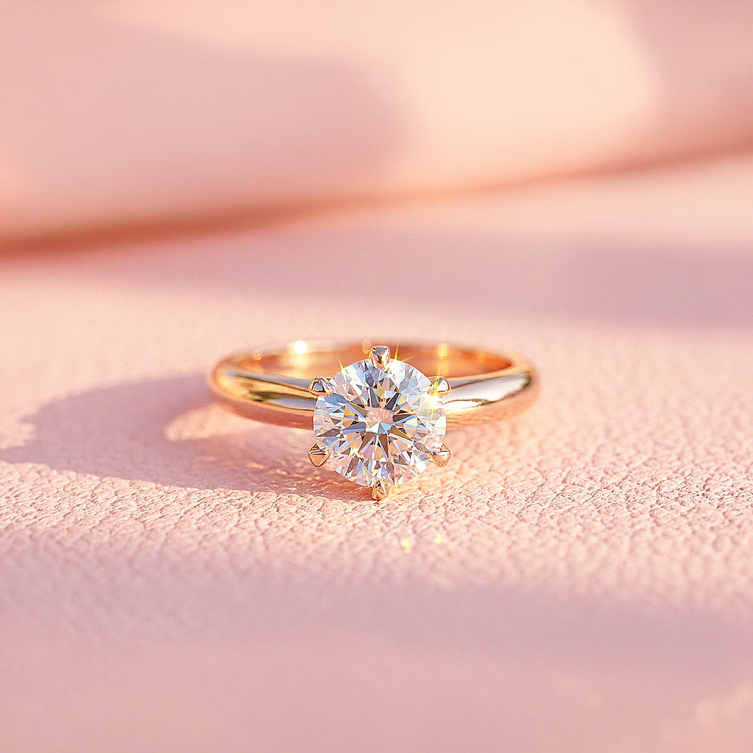 Round Solitaire Engagement Ring | Luxe1995 - new designs | Singapore Jewellery, Wedding Rings & Gifts | Same Day Delivery | Tiara.com.sg