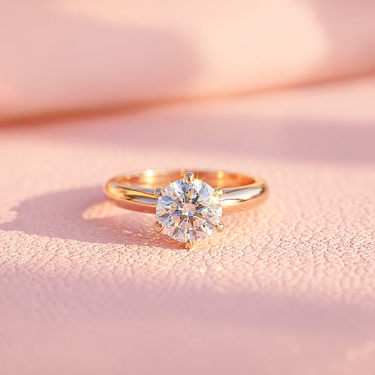 Round Solitaire Engagement Ring | Luxe1995 - new designs | Singapore Jewellery, Wedding Rings &amp; Gifts | Same Day Delivery | Tiara.com.sg
