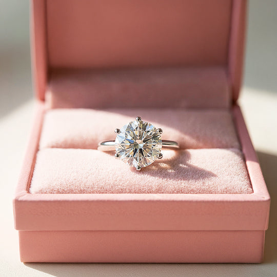 Round Solitaire Engagement Ring | Luxe1997 - new designs | Singapore Jewellery, Wedding Rings &amp; Gifts | Same Day Delivery | Tiara.com.sg