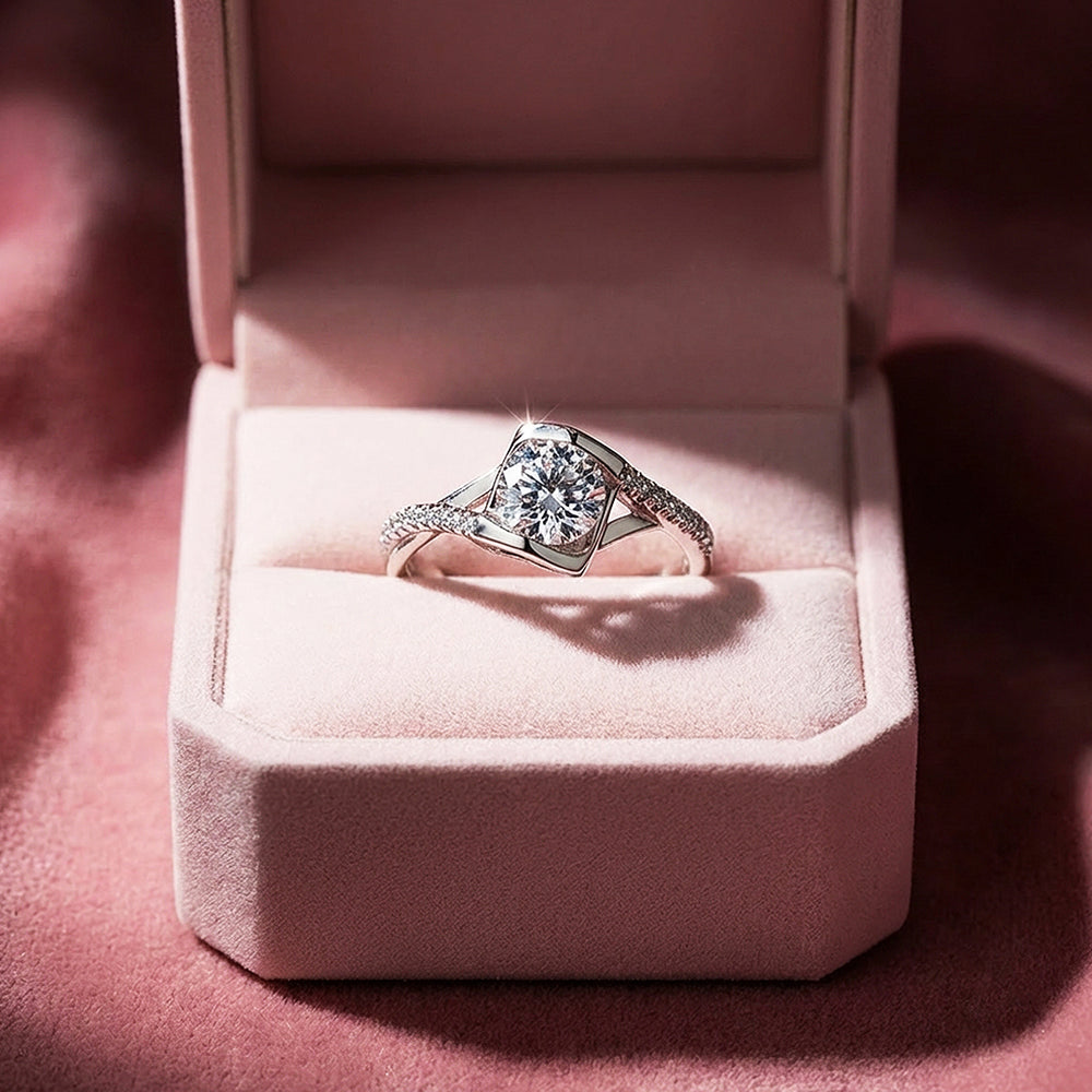 Round Brilliant Engagement Ring | Luxe2002 - new designs | Singapore Jewellery, Wedding Rings & Gifts | Same Day Delivery | Tiara.com.sg