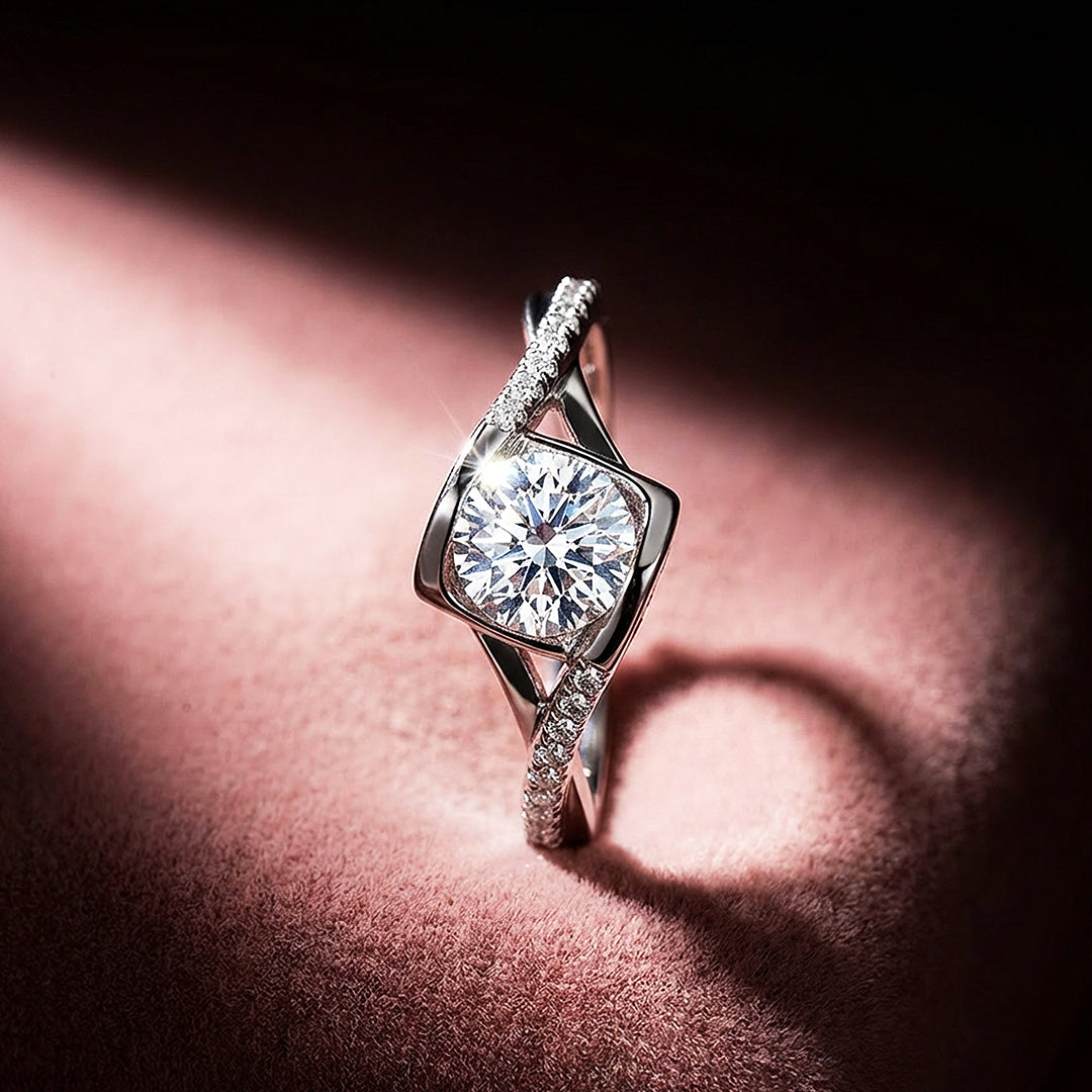 Round Brilliant Engagement Ring | Luxe2002 - new designs | Singapore Jewellery, Wedding Rings &amp; Gifts | Same Day Delivery | Tiara.com.sg