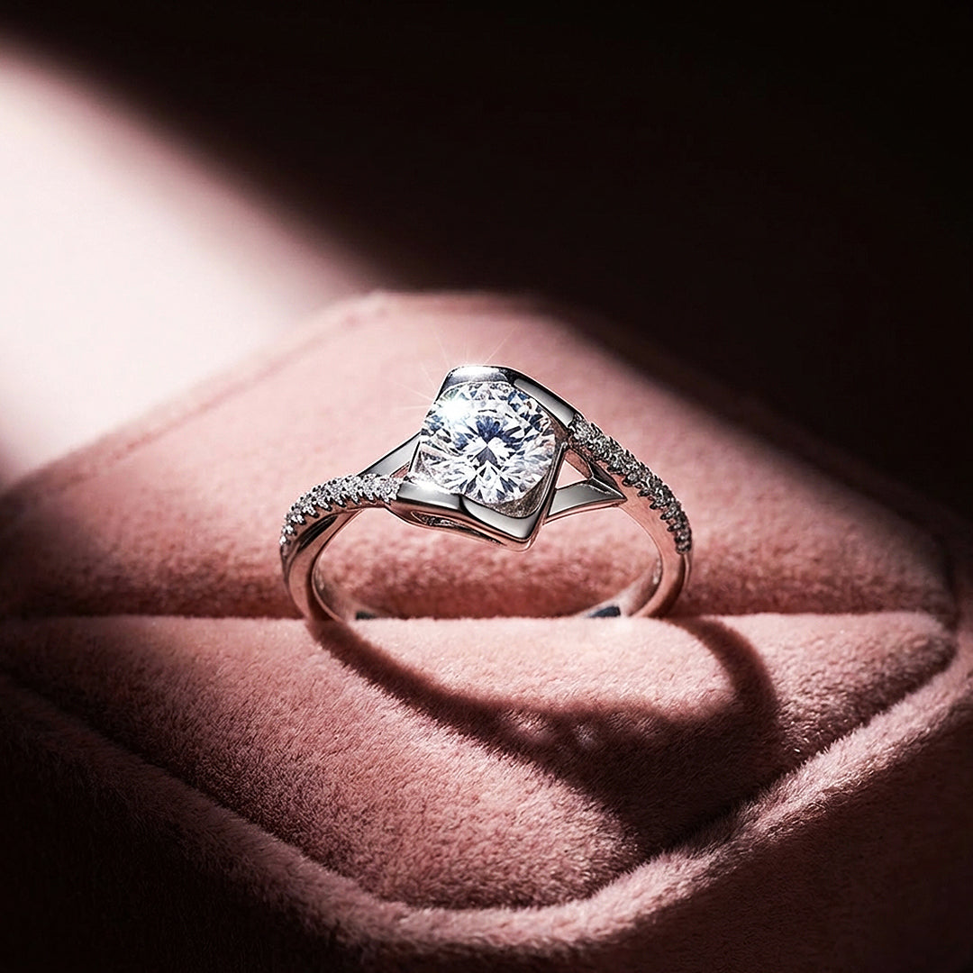 Round Brilliant Engagement Ring | Luxe2002 - new designs | Singapore Jewellery, Wedding Rings &amp; Gifts | Same Day Delivery | Tiara.com.sg