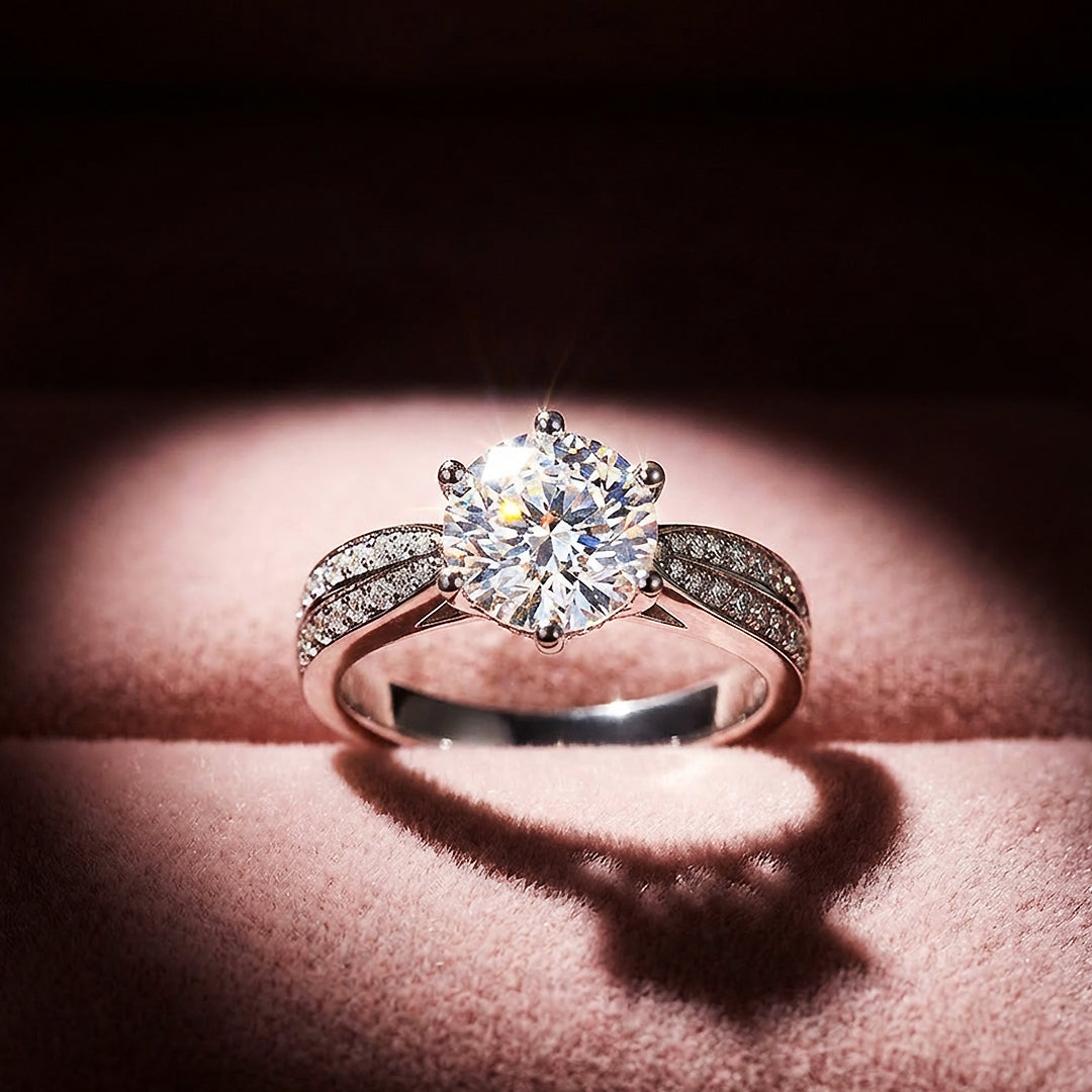 Round Solitaire Engagement Ring | Luxe2008 - new designs | Singapore Jewellery, Wedding Rings & Gifts | Same Day Delivery | Tiara.com.sg