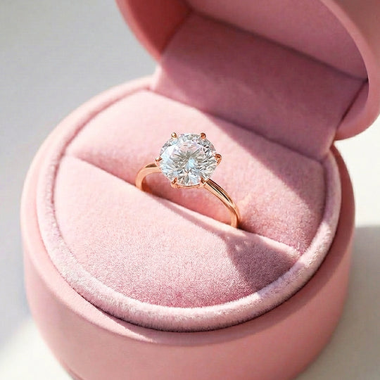 Round Solitaire Engagement Ring | Luxe2020 - Ring | Singapore Jewellery, Wedding Rings &amp; Gifts | Same Day Delivery | Tiara.com.sg