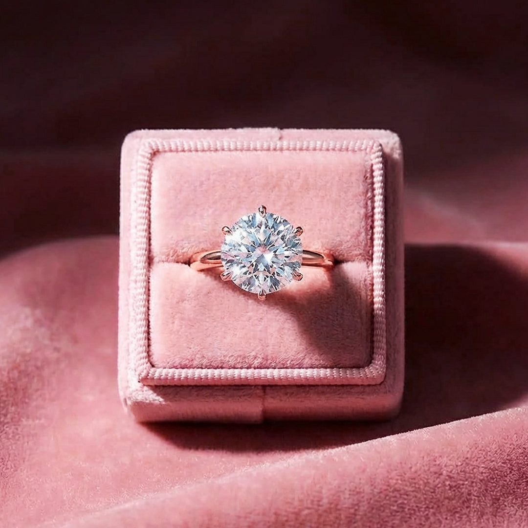 Round Solitaire Engagement Ring | Luxe2020 - Ring | Singapore Jewellery, Wedding Rings &amp; Gifts | Same Day Delivery | Tiara.com.sg