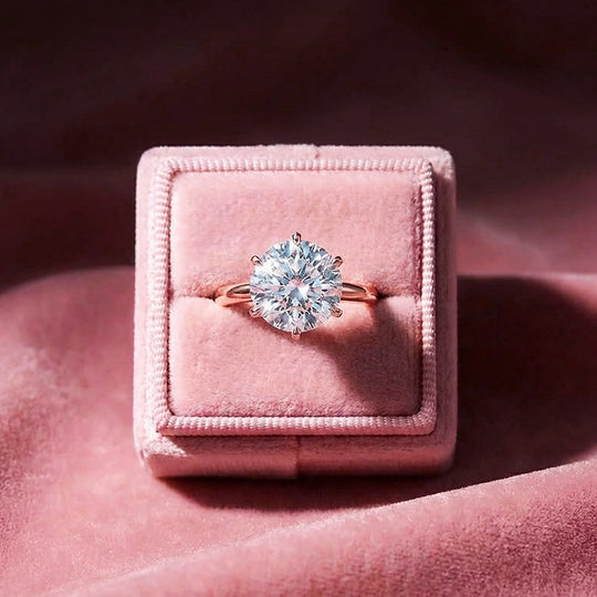 Round Solitaire Engagement Ring | Luxe2020 - Ring | Singapore Jewellery, Wedding Rings &amp; Gifts | Same Day Delivery | Tiara.com.sg