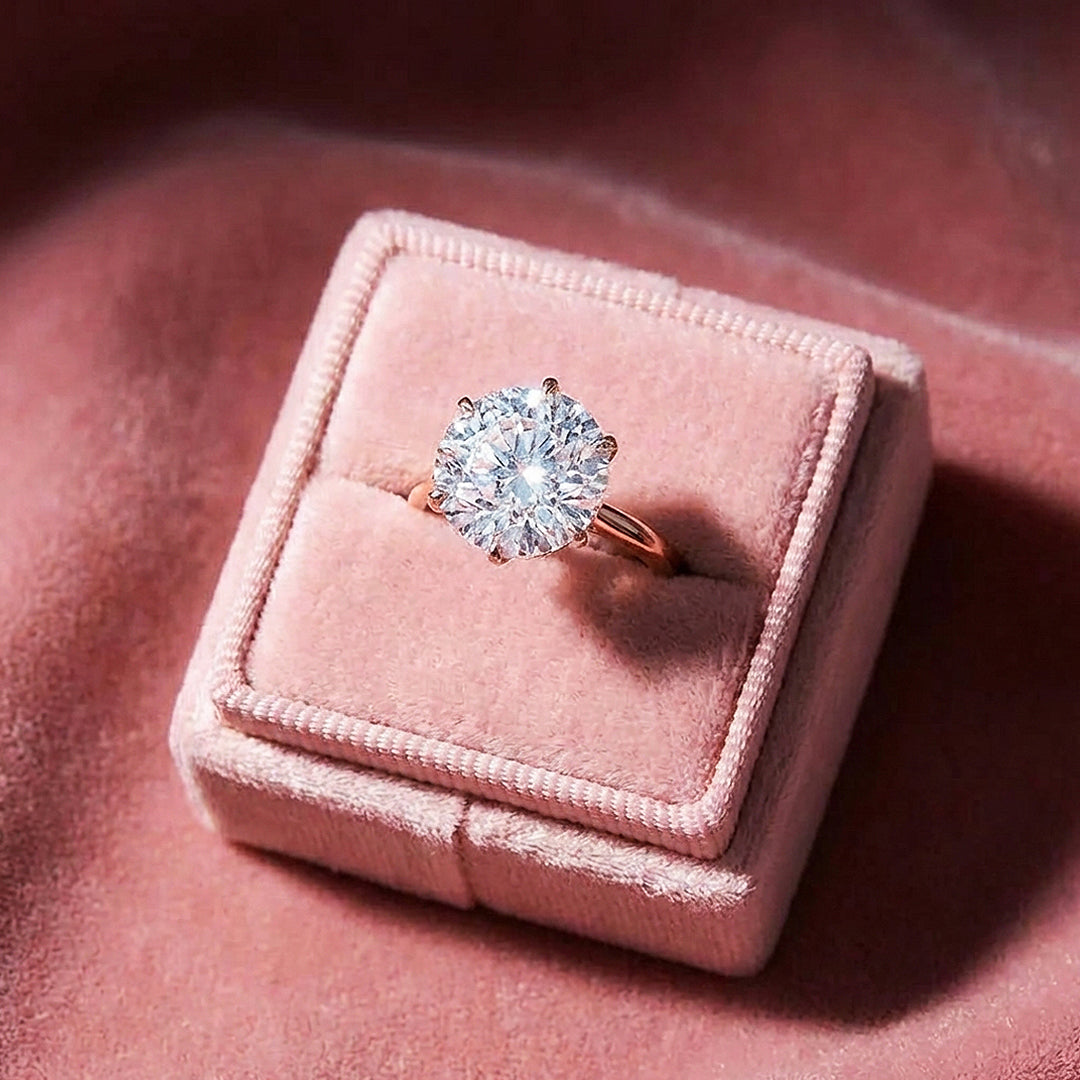 Round Solitaire Engagement Ring | Luxe2020 - Ring | Singapore Jewellery, Wedding Rings &amp; Gifts | Same Day Delivery | Tiara.com.sg
