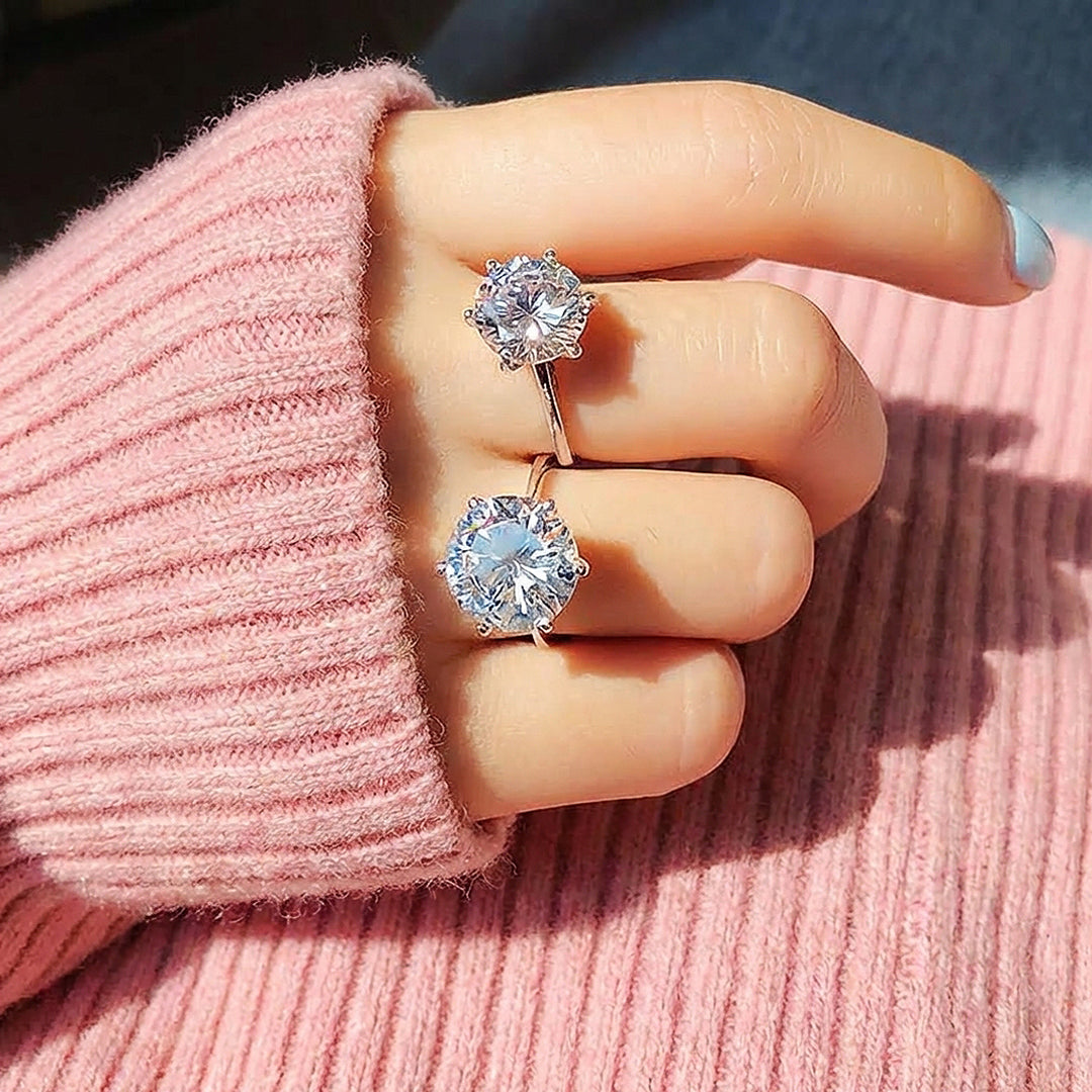 Round Solitaire Engagement Ring | Luxe2020 - Ring | Singapore Jewellery, Wedding Rings &amp; Gifts | Same Day Delivery | Tiara.com.sg