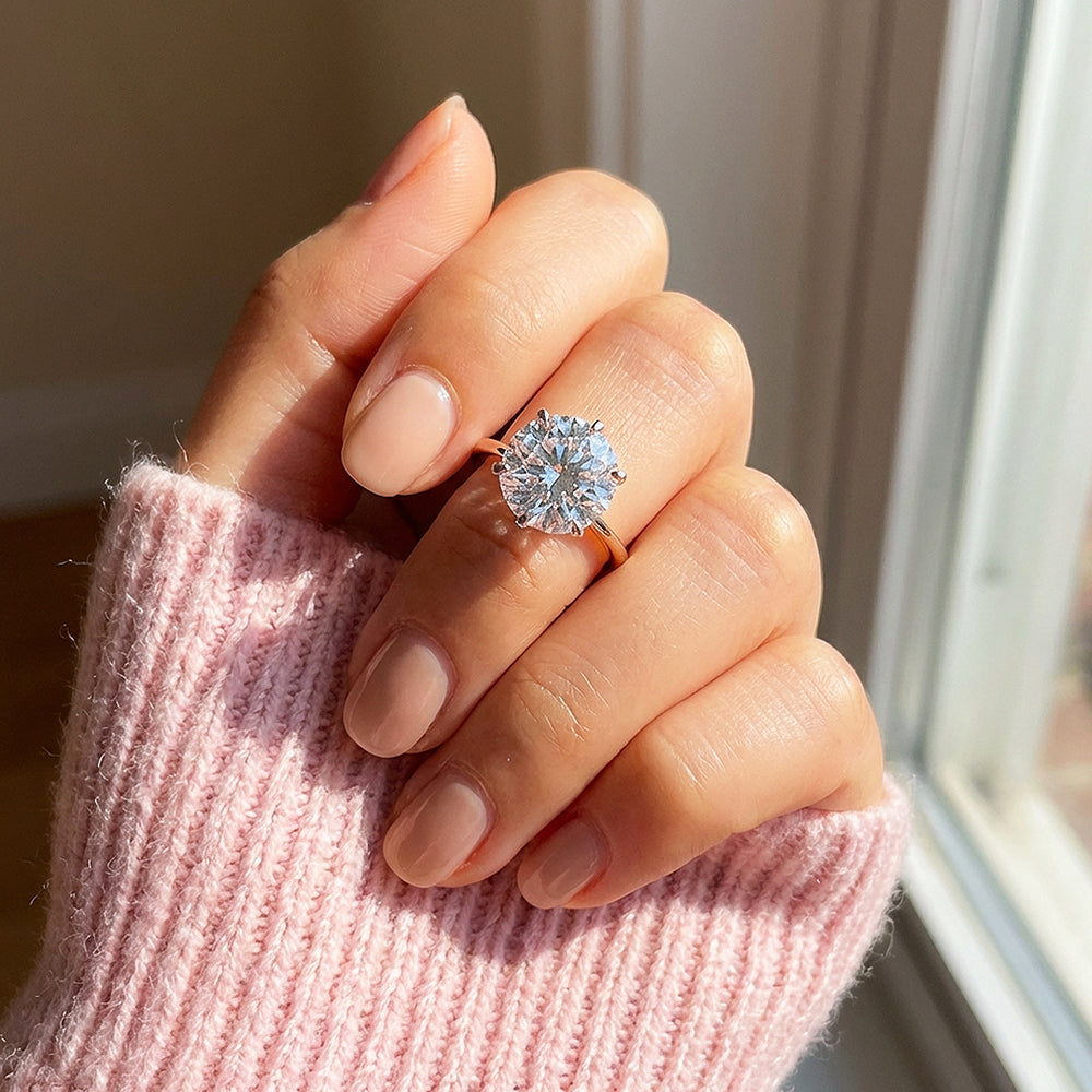 Round Solitaire Engagement Ring | Luxe2020 - Ring | Singapore Jewellery, Wedding Rings & Gifts | Same Day Delivery | Tiara.com.sg