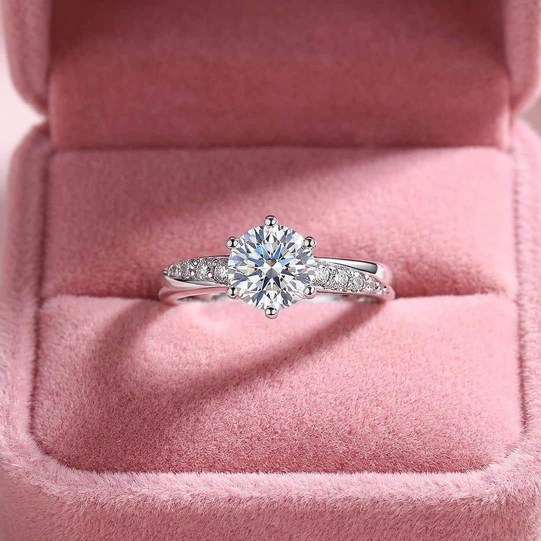 Round Solitaire Engagement Ring | Luxe2025 - Ring | Singapore Jewellery, Wedding Rings &amp; Gifts | Same Day Delivery | Tiara.com.sg