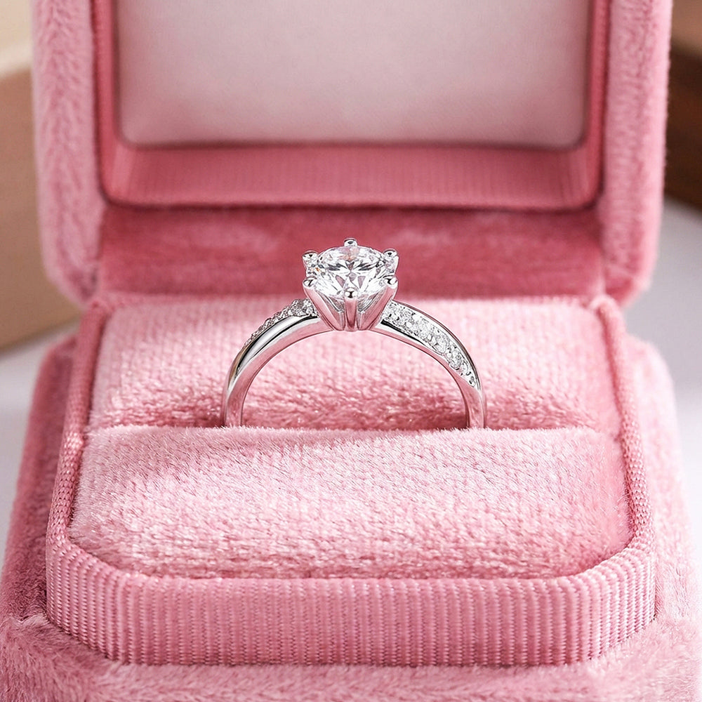 Round Solitaire Engagement Ring | Luxe2025 - Ring | Singapore Jewellery, Wedding Rings & Gifts | Same Day Delivery | Tiara.com.sg