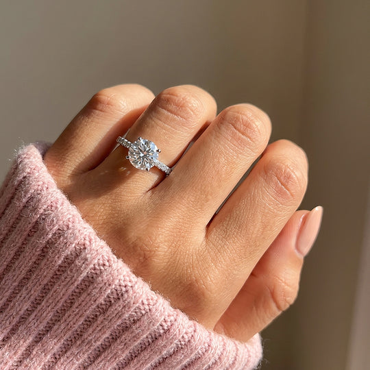 Round Brilliant Solitaire Engagement Ring | Luxe2030 - Ring | Singapore Jewellery, Wedding Rings &amp; Gifts | Same Day Delivery | Tiara.com.sg
