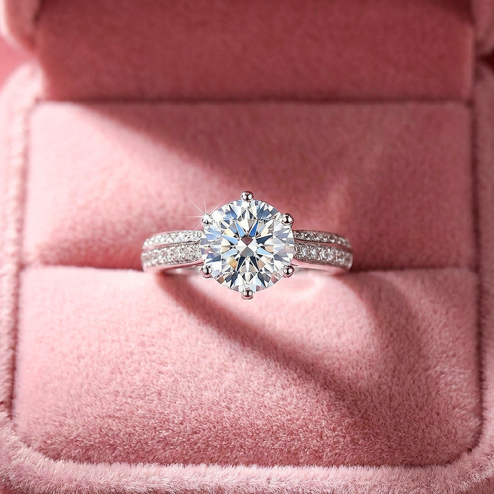 Round Solitaire Engagement Ring | Luxe2031 - Ring | Singapore Jewellery, Wedding Rings & Gifts | Same Day Delivery | Tiara.com.sg