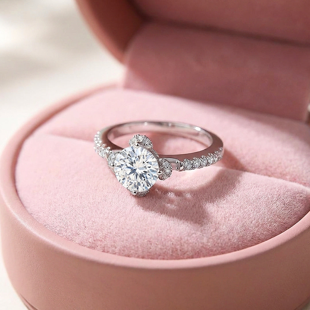 Round Solitaire Engagement Ring | Luxe2032 - Ring | Singapore Jewellery, Wedding Rings &amp; Gifts | Same Day Delivery | Tiara.com.sg