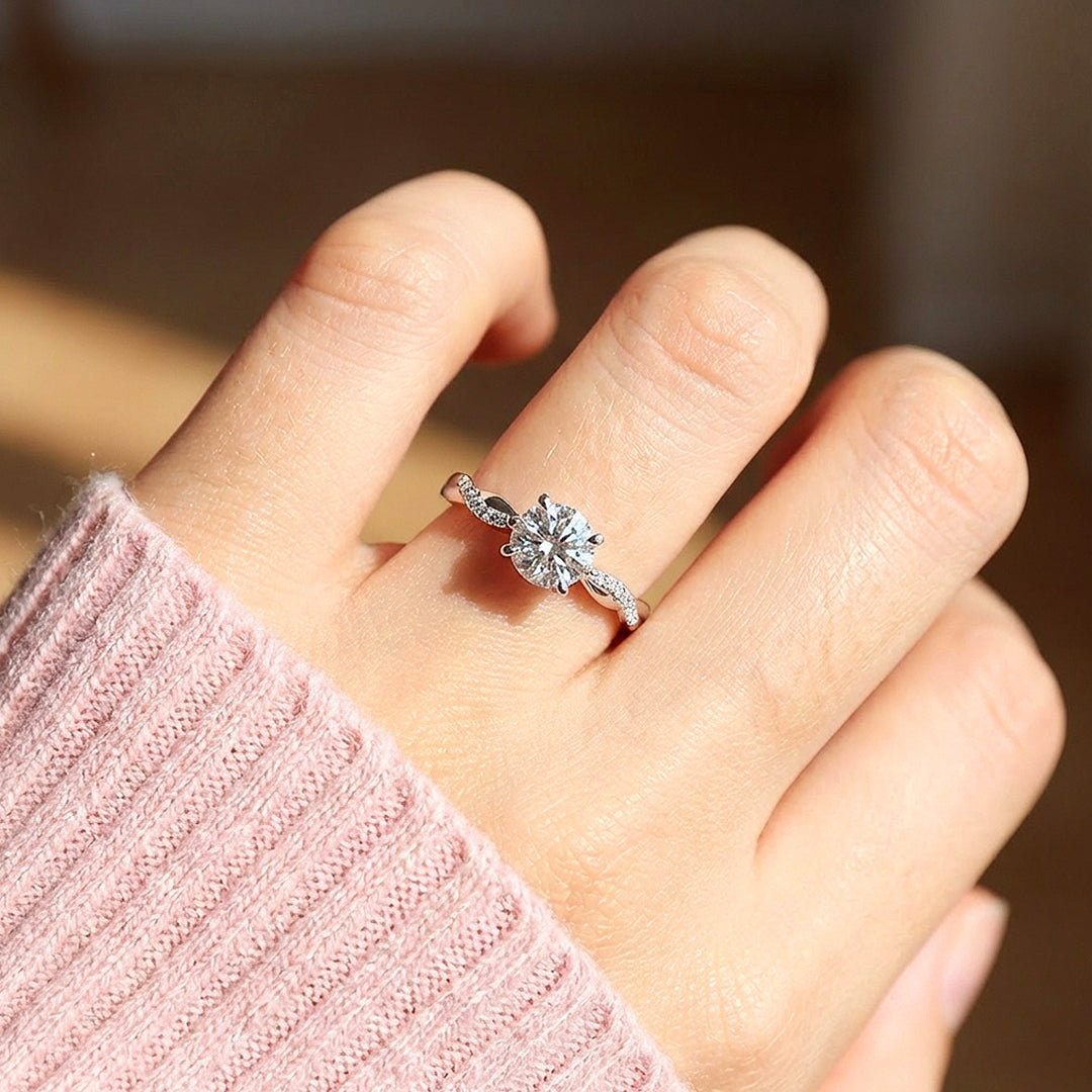 Round Brilliant Solitaire Engagement Ring | Luxe2038 - Adjustable Ring | Singapore Jewellery, Wedding Rings & Gifts | Same Day Delivery | Tiara.com.sg