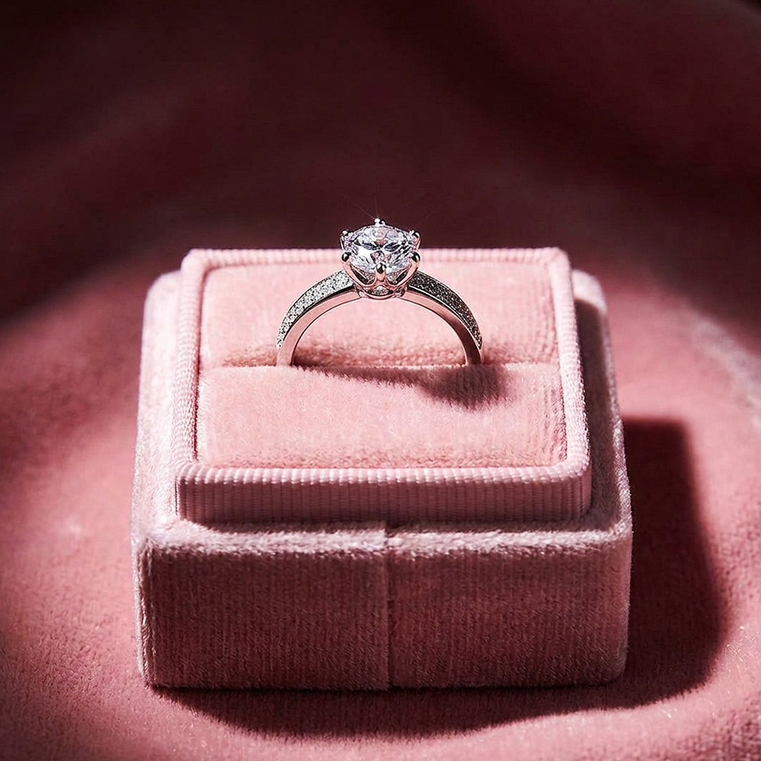 Round Solitaire Engagement Ring | Luxe2039 - Adjustable Ring | Singapore Jewellery, Wedding Rings &amp; Gifts | Same Day Delivery | Tiara.com.sg