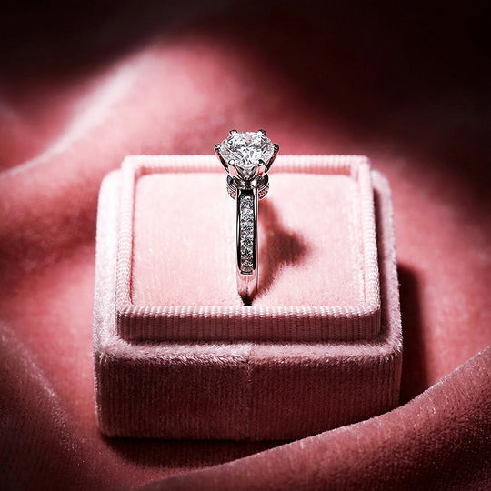 Round Brilliant Solitaire Engagement Ring | Luxe2040 - Adjustable Ring | Singapore Jewellery, Wedding Rings &amp; Gifts | Same Day Delivery | Tiara.com.sg