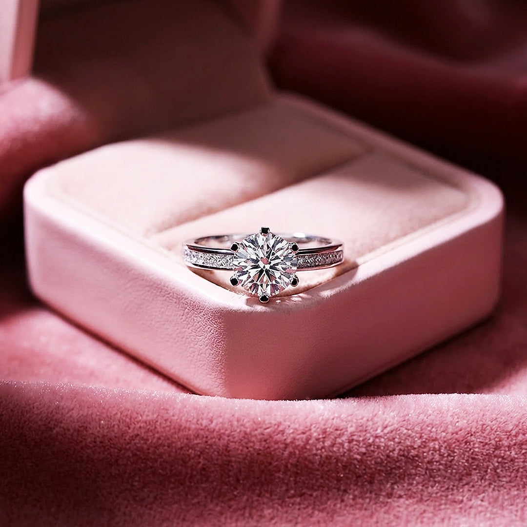 Round Brilliant Solitaire Engagement Ring | Luxe2040 - Adjustable Ring | Singapore Jewellery, Wedding Rings &amp; Gifts | Same Day Delivery | Tiara.com.sg
