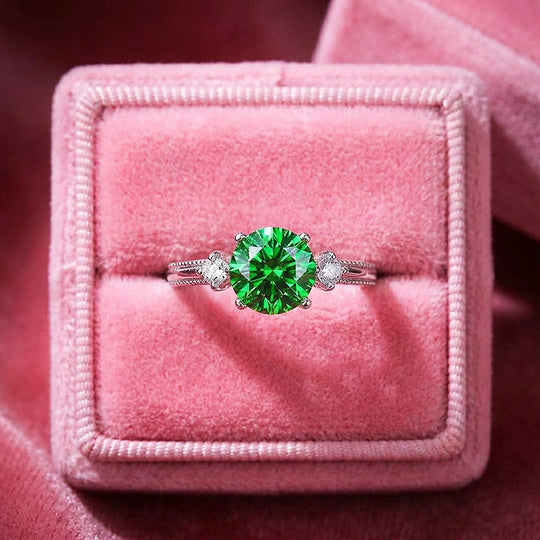 Round Cut Engagement Ring | Luxe2045